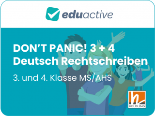 DON'T PANIC! Deutsch, Rechtschreiben 3+4