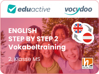 vocydoo ENGLISH Step by Step 2 Vokabeltraining