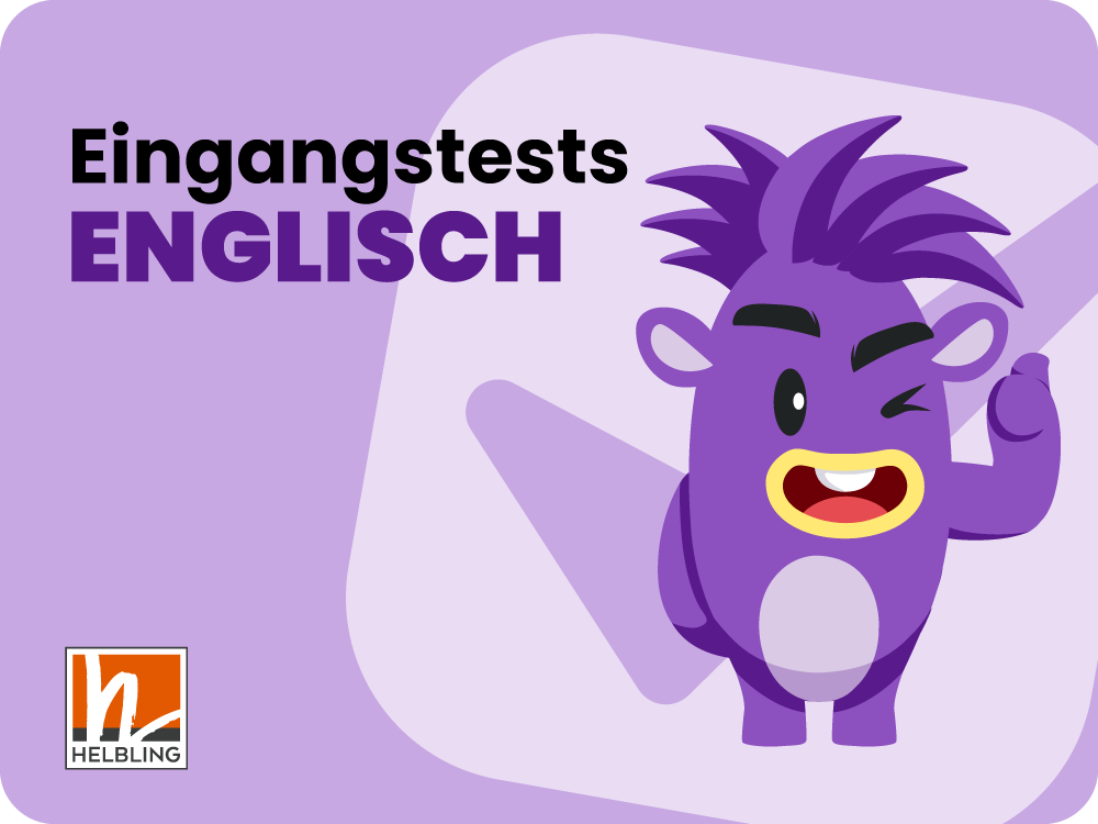 Englisch Eingangstests für die 1. bis 4. Klasse MS und AHS-Unterstufe 